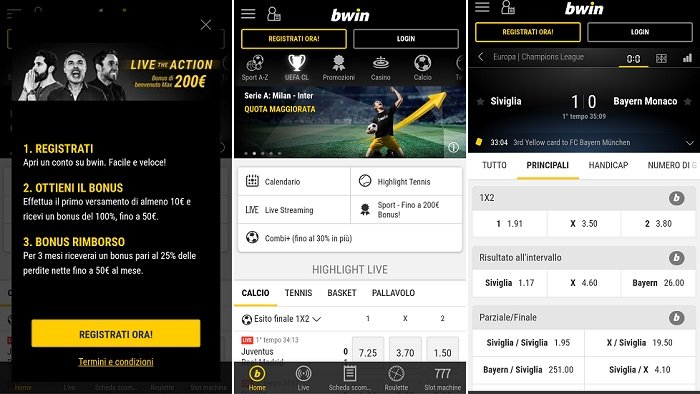 Bwin APK apuestas